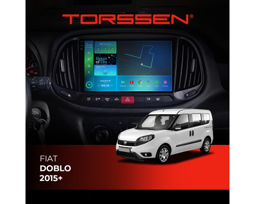 Штатная магнитола Torssen 2K Fiat Doblo 15+ F9332 4G Carplay DSP