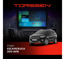 Штатная магнитола Torssen Ford Escape/Kuga 13-18 F96128 4G Carplay