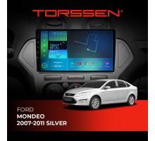 Штатная магнитола Torssen Ford Mondeo 07-11 silver F9464 4G Carplay DSP