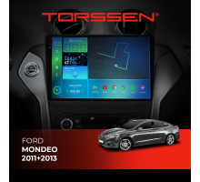 Штатная магнитола Torssen 2K Ford Mondeo 11+13 black FL9 4+64Gb 4G Carplay DSP