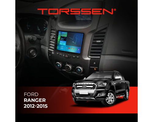 Штатная магнитола Torssen 2K Ford Ranger 12-15 F9332 4G Carplay DSP