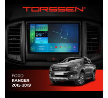 Штатная магнитола Torssen 2K Ford Ranger 15-19 F9332 4G Carplay DSP