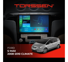 Штатная магнитола Torssen 2K Ford S-max 08-10 climate F9332 4G Carplay DSP