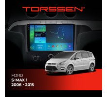 Штатна магнітола Torssen  2K DTS Ford S-max 1 (2006 - 2015) F9432 4G Carplay DSP