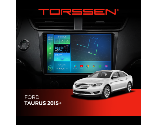 Штатная магнитола Torssen 2K Ford Taurus 2015+ F9464 4G Carplay DSP