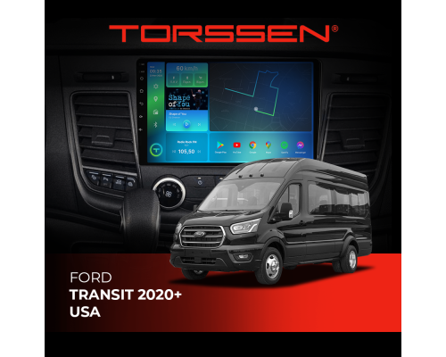 Штатная магнитола Torssen Ford Transit 2020+ USA F9464 4G Carplay DSP