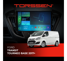 Штатная магнитола Torssen 2K Ford Transit Tourneo base 17+ FL10 4+64Gb 4G Carplay DSP