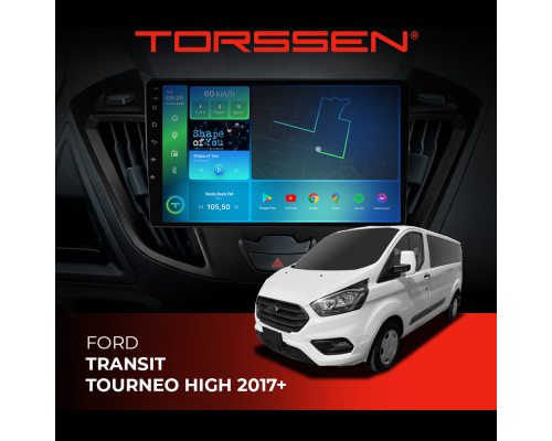 Штатная магнитола Torssen Ford Transit Tourneo high 17+ F10116