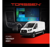 Штатна магнітола 2K Torssen Ford Transit 2021+ FL9 4+64Gb 4G Carplay DSP