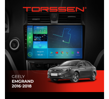 Штатна магнітола Torssen Geely Emgrand 2016-2018 F96128 4G Carplay DSP