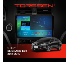 Штатная магнитола Torssen 2K Geely Emgrand EC7 2014-2016, Emgrand 7 2016+ FL9 4+64Gb 4G Carplay DSP