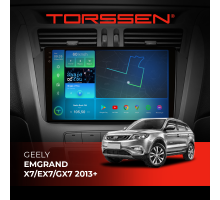 Штатная магнитола Torssen 2K Geely Emgrand X7/EX7/GX7 2013+ FL9 4+64Gb 4G Carplay DSP