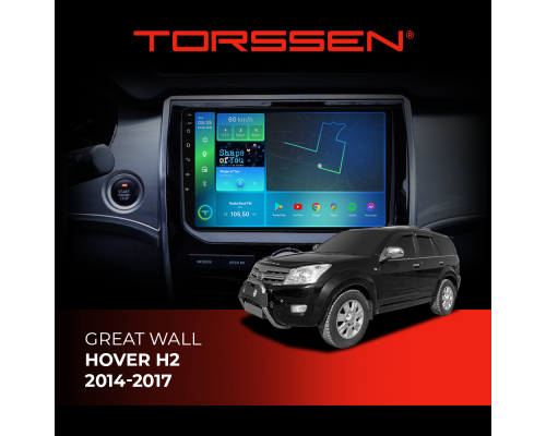 Штатная магнитола Torssen Great Wall Hover H2 2014-2017 F96128 4G Carplay DSP