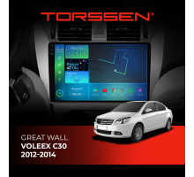 Штатная магнитола Torssen 2K Great Wall Voleex C30 2012-2014 FL9 4+64Gb 4G Carplay DSP