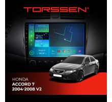 Штатная магнитола Torssen Honda Accord 7 2004-2008 V2 F9464 4G Carplay DSP