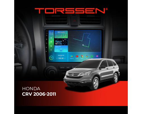 Штатная магнитола Torssen Honda CRV-2006-2011 F96128 4G Carplay