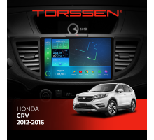 Штатная магнитола Torssen 2K Honda CRV-2012-2016 FL10 4+64Gb 4G Carplay DSP