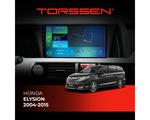 Штатна магнітола Torssen Honda Elysion 2004-2015 F96128 4G Carplay DSP