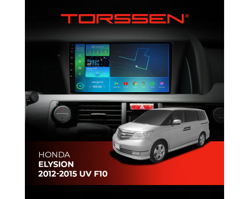 Штатная магнитола Torssen Honda Elysion 2012-2015 UV NF10 Carplay