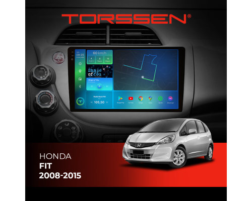 Штатная магнитола Torssen 2K Honda Fit 2008-2015 FL9 4+64Gb 4G Carplay DSP