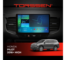 Штатная магнитола Torssen 2K Honda Pilot 16+ High FL10 4+64Gb 4G Carplay DSP