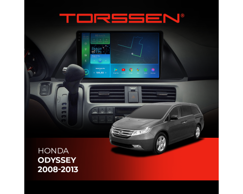 Штатная магнитола 2K Torssen Honda Odyssey 2008-2013 FL10 4+64Gb 4G Carplay DSP