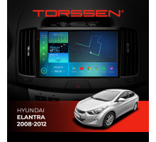 Штатная магнитола Torssen 2K Hyundai Elantra 08-12 FL9 4+64Gb 4G Carplay DSP