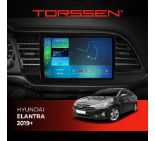 Штатная магнитола Torssen 2K Hyundai Elantra 19+ FL9 4+64Gb 4G Carplay DSP