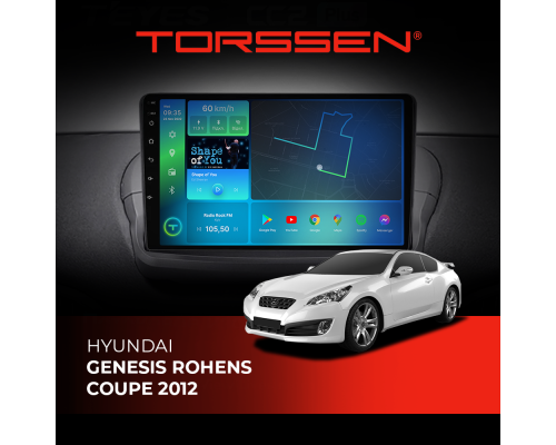 Штатна магнітола Torssen Hyundai Genesis Rohens Coupe 2012 F96128 4G Carplay DSP