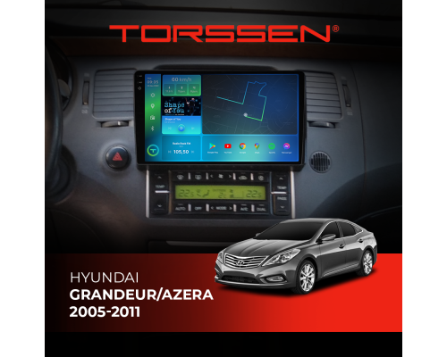 Штатная магнитола Torssen 2K Hyundai Grandeur/Azera 05-11 FL9 4+64Gb 4G Carplay DSP