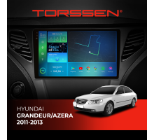 Штатная магнитола Torssen 2K Hyundai Grandeur/Azera 2011-2013 FL9 4+64Gb 4G Carplay DSP