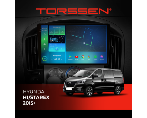 Штатная магнитола Torssen 2K Hyundai H1/Starex 2015+ FL9 4+64Gb 4G Carplay DSP