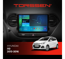 Штатная магнитола Torssen 2K Hyundai I10 2013-2016 FL9 4+64Gb 4G Carplay DSP