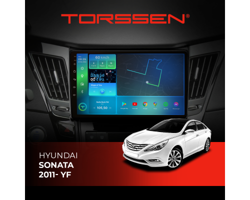 Штатная магнитола TORSSEN Hyundai Sonata 11- YF F9464 4G