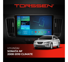 Штатная магнитола Torssen 2K Hyundai Sonata NF 08-10 climate FL9 4+64Gb 4G Carplay DSP