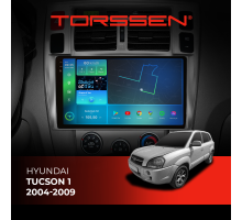 Штатная магнитола Torssen 2K Hyundai Tucson 1 04-09 FL10 4+64Gb 4G Carplay DSP