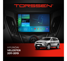 Штатная магнитола Torssen Hyundai Veloster 11-19 F9464 4G Carplay DSP