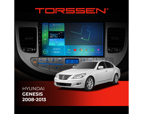 Штатная магнитола Torssen Hyundai Genesis 2008-2013 F9464 4G Carplay DSP