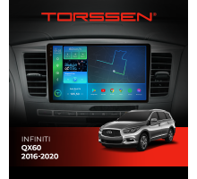 Штатна магнітола 2K Torssen Infiniti QX60 2016-2020 F9464 4G Carplay DSP