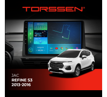 Штатна магнітола Torssen Jac Refine S3 2017+ F10332 4G Carplay DSP