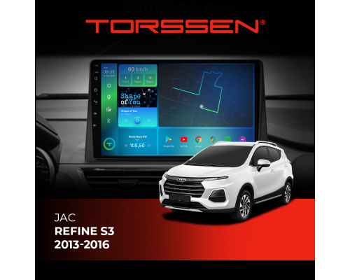 Штатна магнітола Torssen Jac Refine S3 2017+ F10116