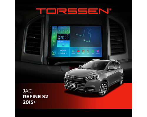 Штатна магнітола Torssen 2K DTS Jac Refine S2 2015+ F10432 4G Carplay DSP