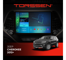 Штатна магнітола Torssen 2K Jeep Cherokee 2013+ F10432 4G Carplay DSP