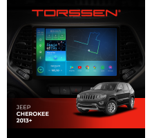 Штатна магнітола Torssen Jeep Cherokee 2013+ F10464 4G