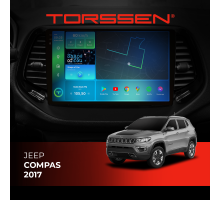 Штатна магнітола Torssen 2K Jeep Compas 17- F10432 4G Carplay DSP