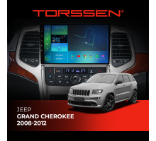 Штатная магнитола Torssen Jeep Grand Cherokee 08-12 F9464 4G Carplay DSP