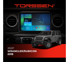 Штатна магнітола Torssen Jeep Wrangler/Rubicon 2018 F9464 4G Carplay DSP