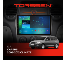 Штатная магнитола Torssen Kia Carens 2006-2012 climate F96128 4G Carplay DSP