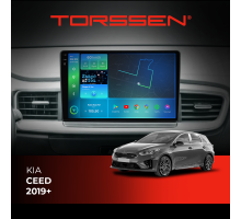 Штатна магнітола Torssen 2K DTS Kia Ceed 2019+ F10432 4G Carplay DSP