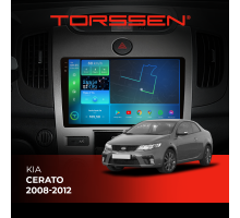 Штатная магнитола Torssen 2K Kia Cerato 08-12 F9464 4G Carplay DSP